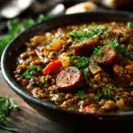 Kielbasa and Lentil Stew