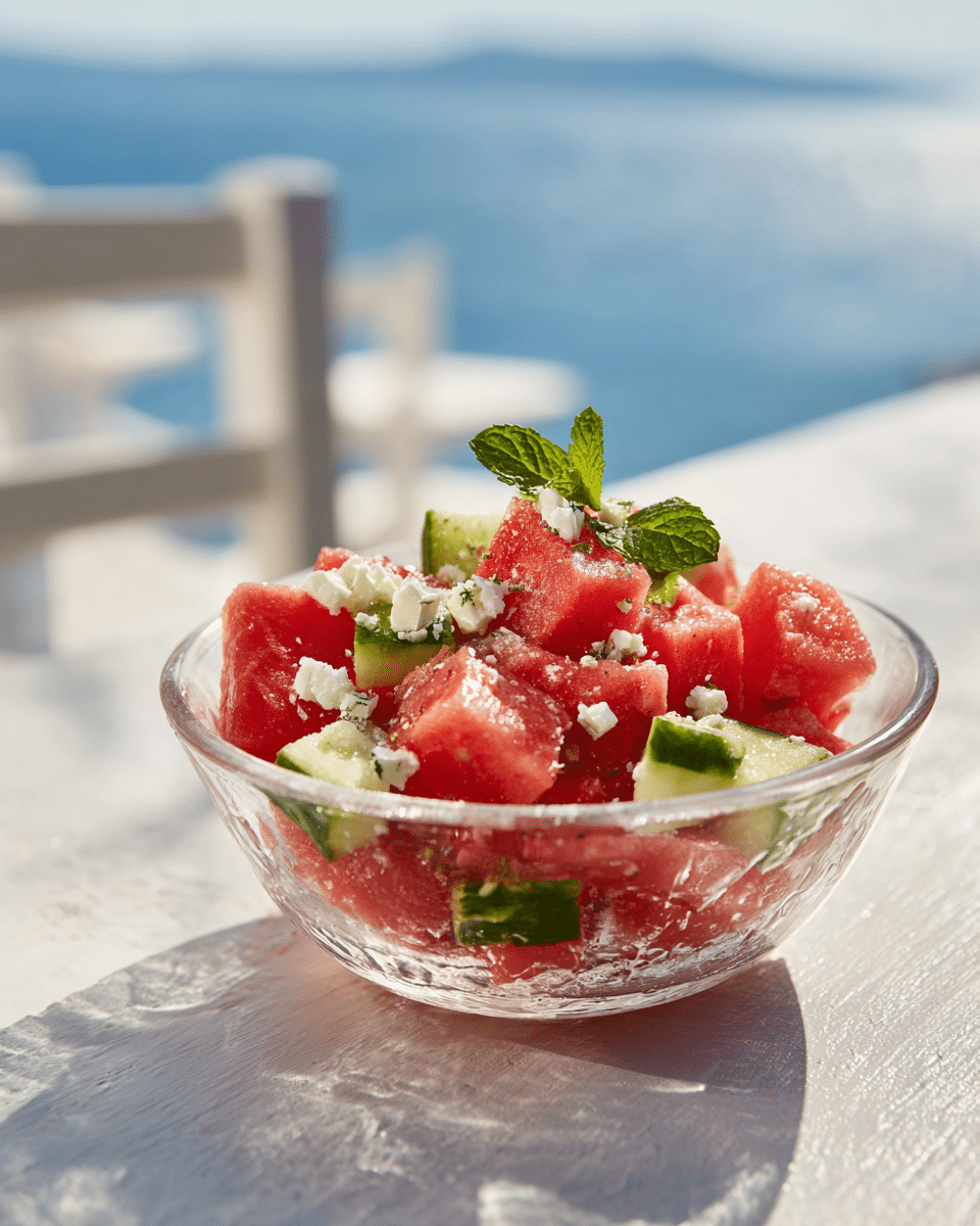 Watermelon Feta Salad – Refreshing, Sweet & Salty