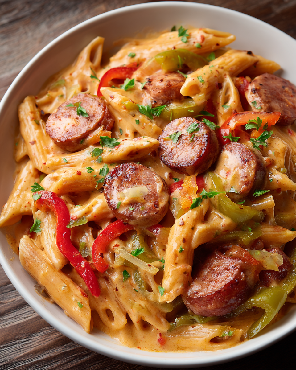 Cajun Kielbasa Pasta
