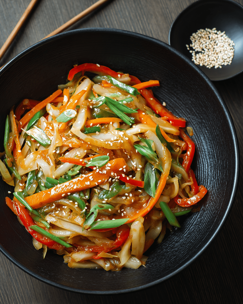 Kohlrabi Stir-Fry – Quick Veggie-Packed Dinner