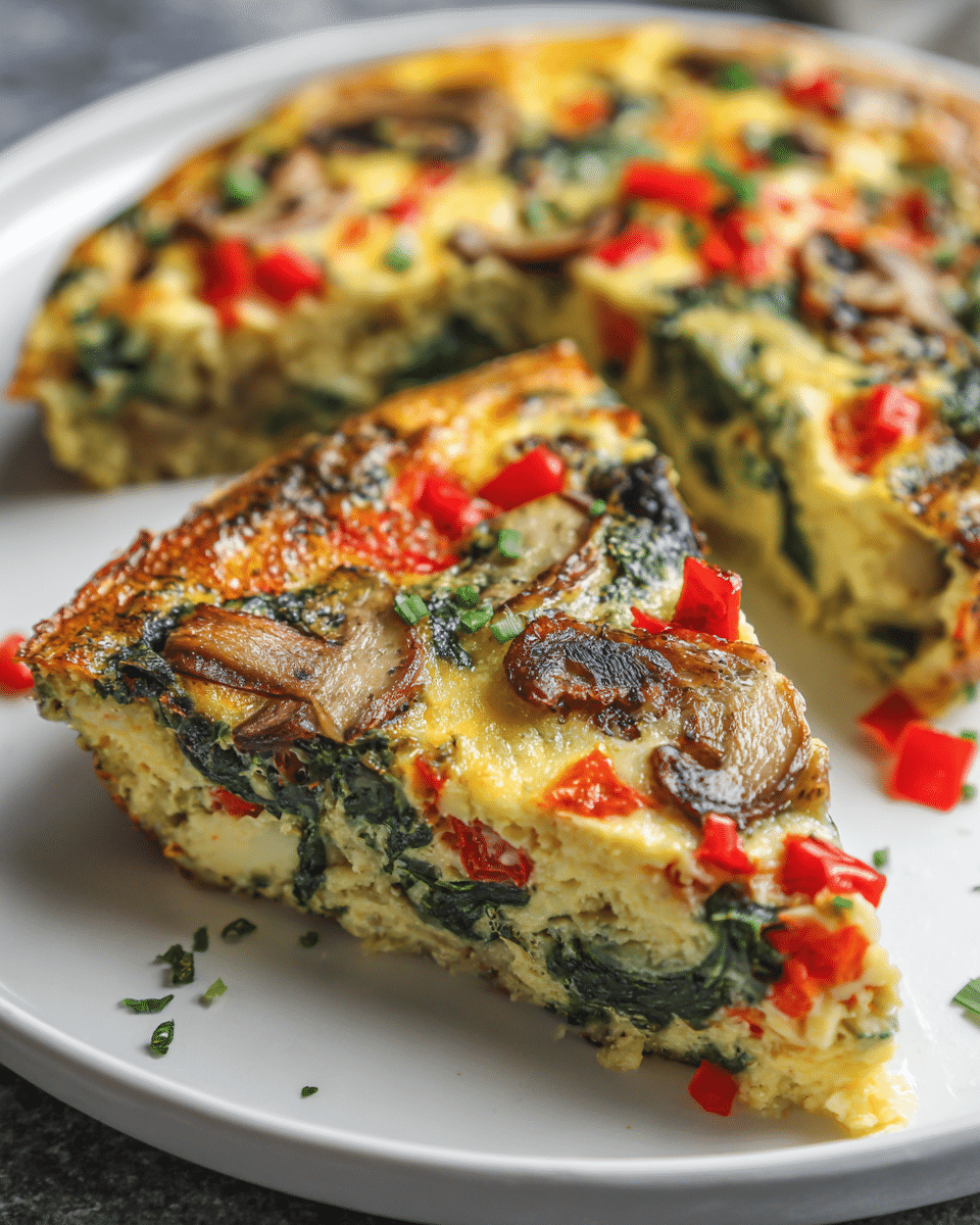 Crustless Veggie Quiche – Low-Carb & Gluten-Free Favorite