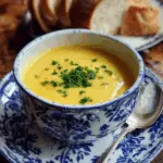 Creamy Patty Pan Squash Soup