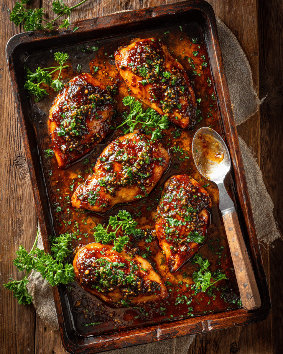 Honey Mustard Chicken Breast – Sweet and Tangy
