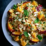 Easy Peaches and Herb Couscous Bowl