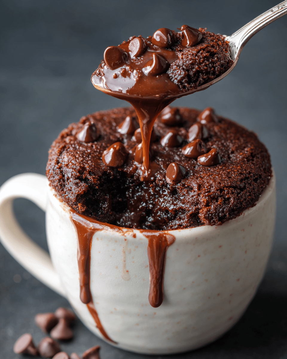 Microwave Mug Brownie – Gooey, Fast & Dorm-Safe