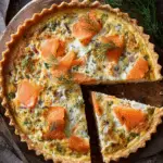 Smoked Salmon Dill Quiche – Gourmet and Protein-Packed
