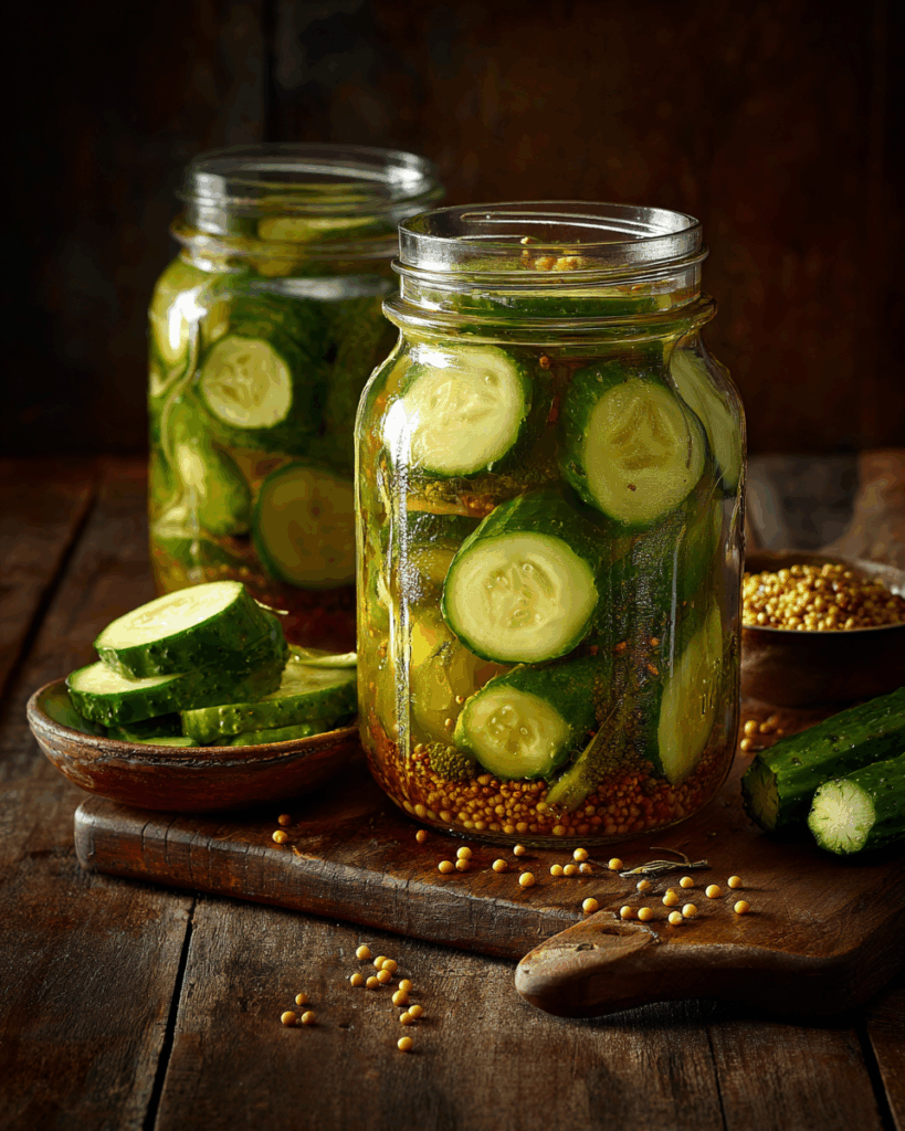 Crisp Bread and Butter Pickles – Simple 30-Minute Recipe