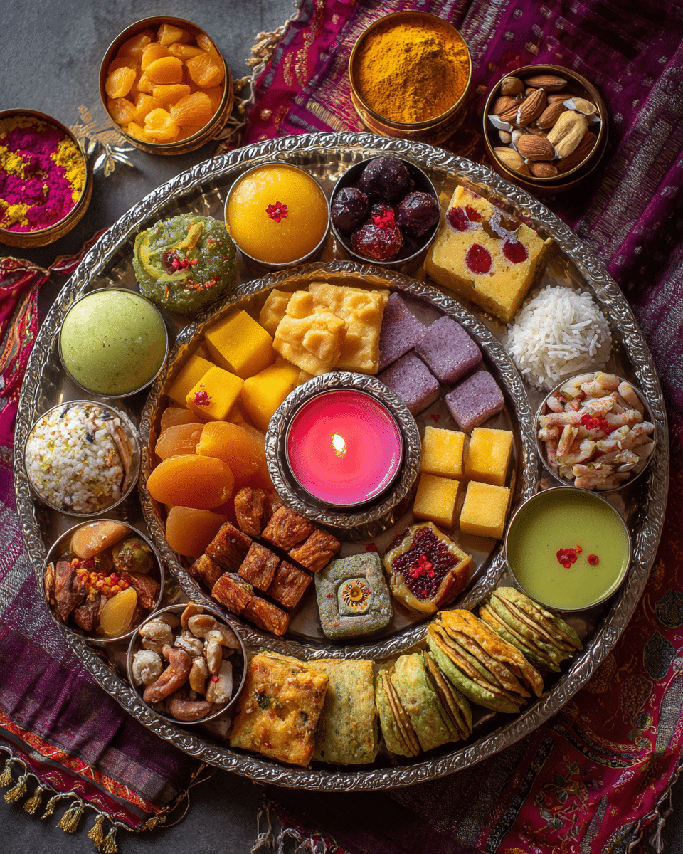 Traditional Rakhi Thali Platter