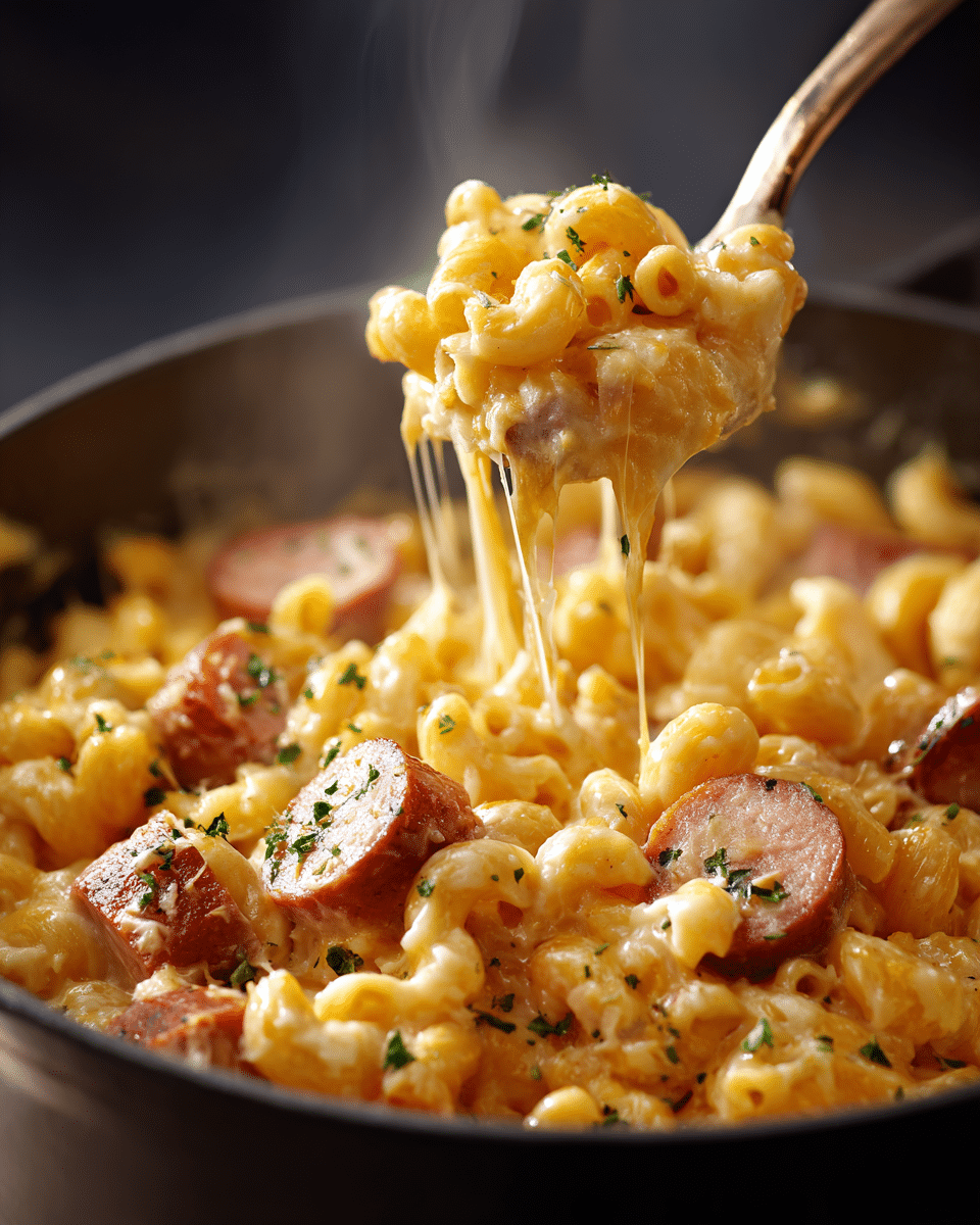 Kielbasa Mac and Cheese