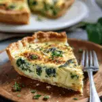 Artichoke Spinach Quiche – Creamy, Cheesy, and Gourmet