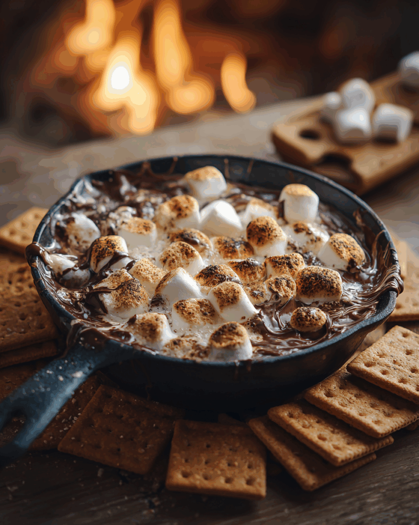 S’mores Dip – Gooey, Chocolatey & Campfire-Inspired