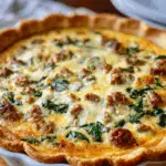 Sausage Spinach Quiche – Comfort Food in Every Bite