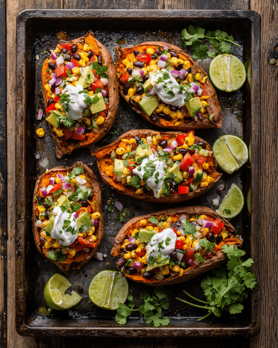 Stuffed Sweet Potatoes – Filling, Nutritious & Meal-Prep Ready