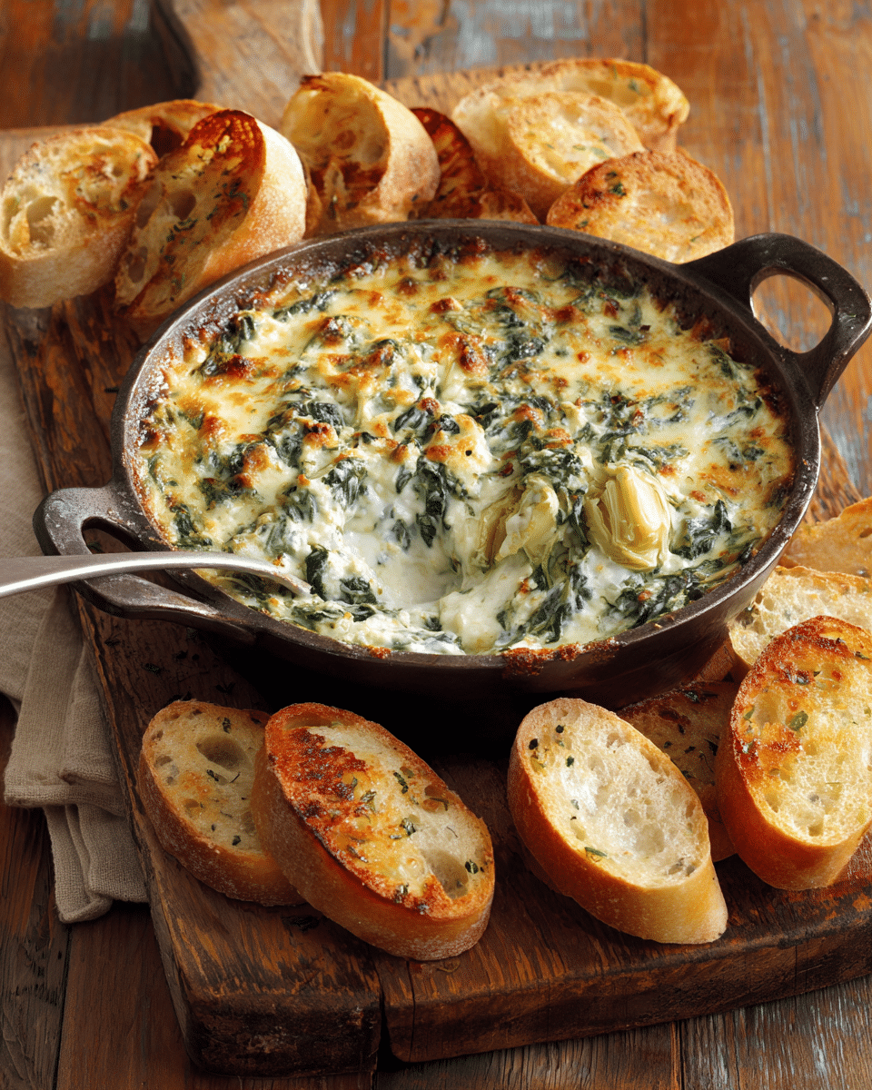 Spinach Artichoke Dip – Creamy Crowd-Pleasing Football Food