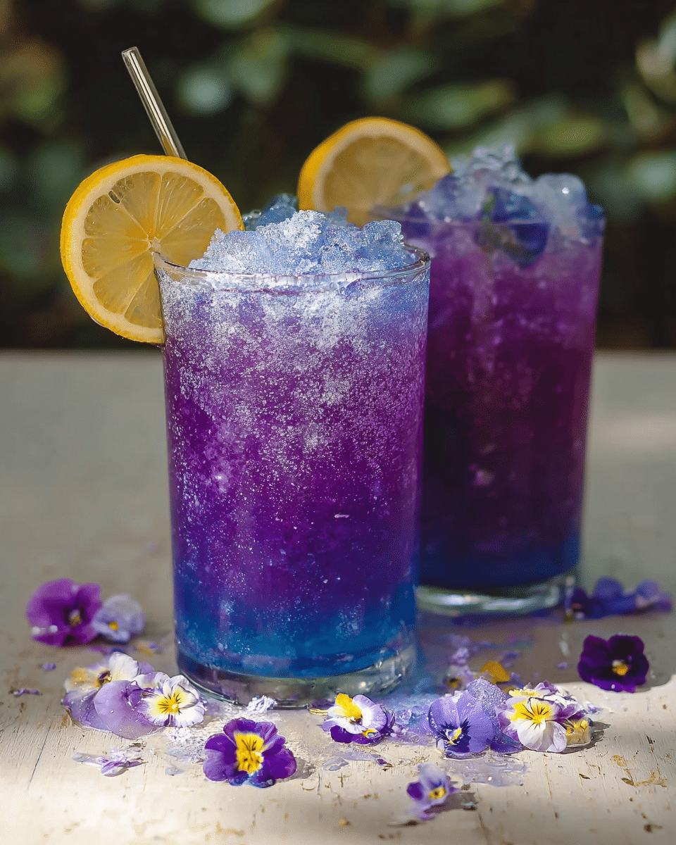 Butterfly Pea Lemonade – Color-Changing, Magical & Summer-Perfect