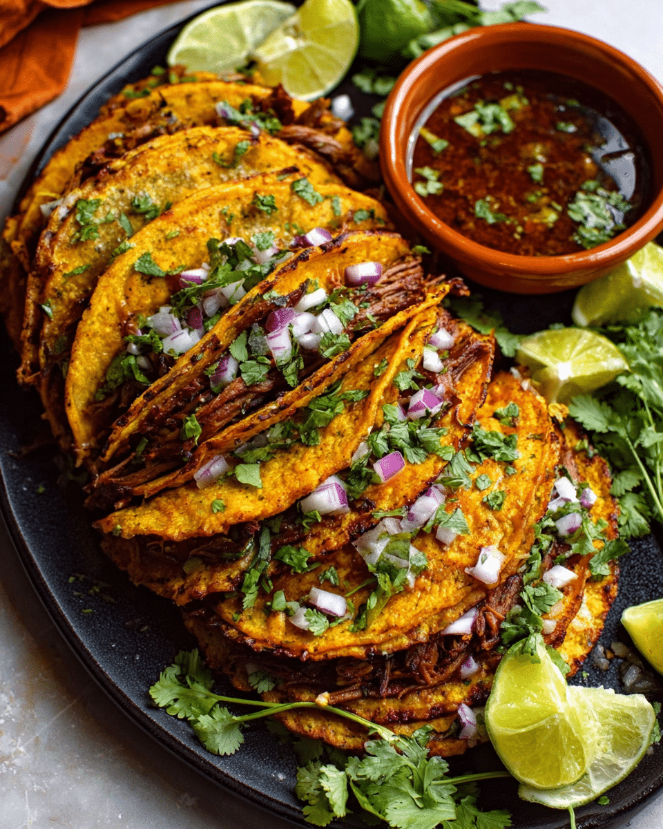 Crockpot Birria Tacos – Juicy Mexican Fiesta Favorite