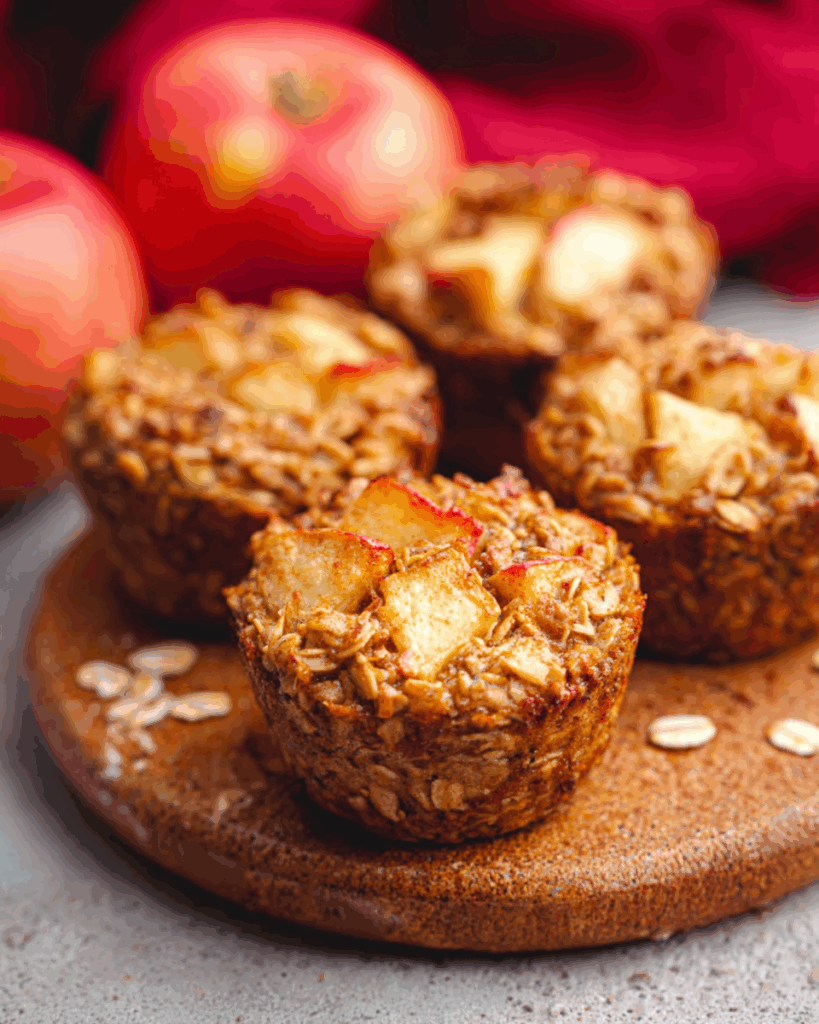 Baked Apple Oatmeal Cups – Cozy Breakfast Prep