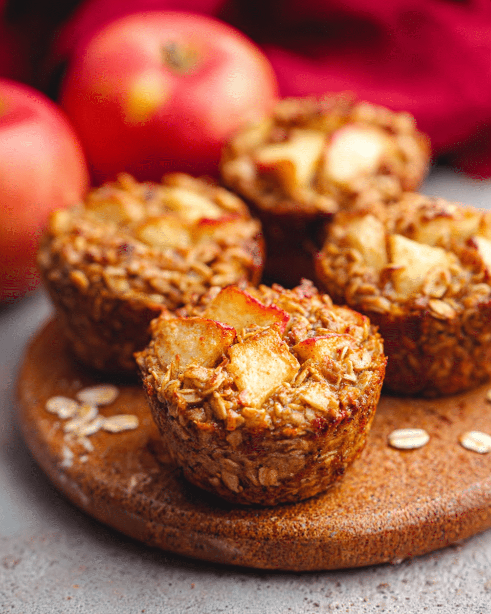 Baked Apple Oatmeal Cups – Cozy Breakfast Prep