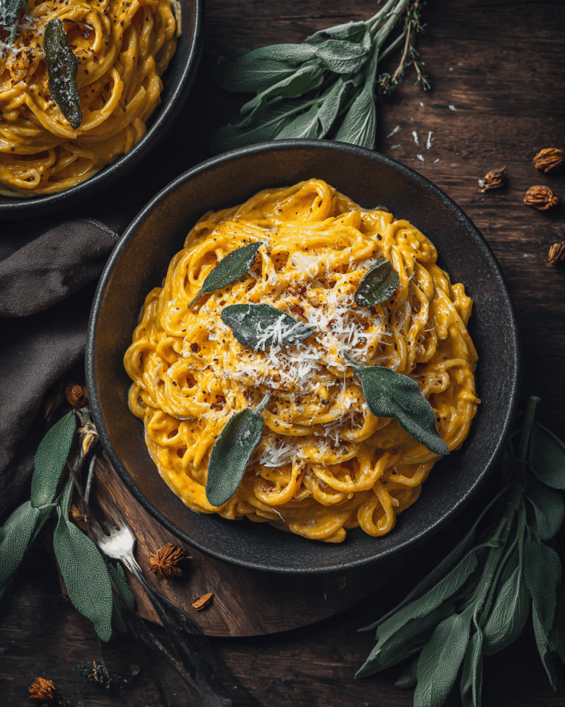 Pumpkin Alfredo Pasta – Creamy & Fall-Loved Comfort Food