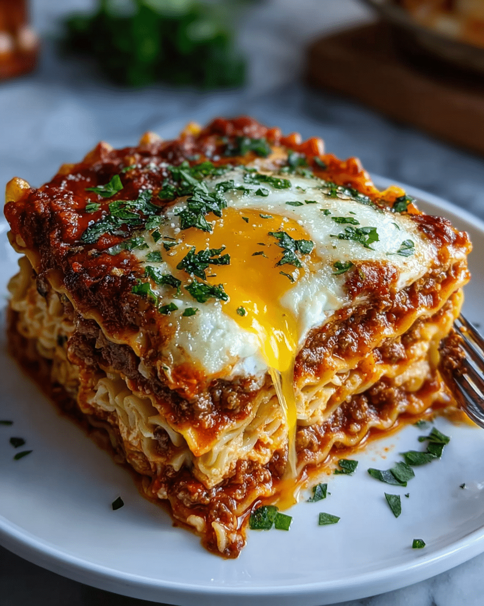 Ramen Lasagna – Fusion, Cheesy & Unexpectedly Delicious