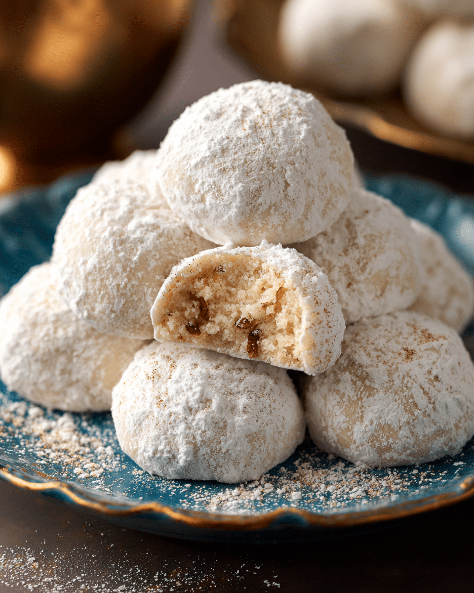 Mexican Wedding Cookies – Buttery & Crowd-Favorite Dessert