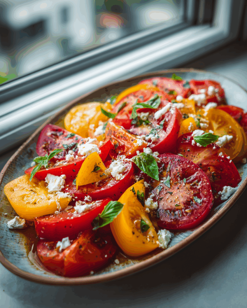 Labor Day Heirloom Tomato Salad – Burst, Sweet & Herb‑Infused Flavor