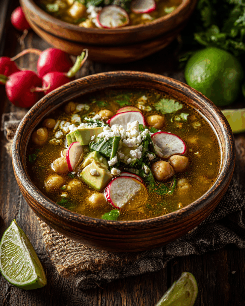 Vegan Pozole Verde or Rojo – Hearty, Garnished & Authentic Mexican Independence Day Food