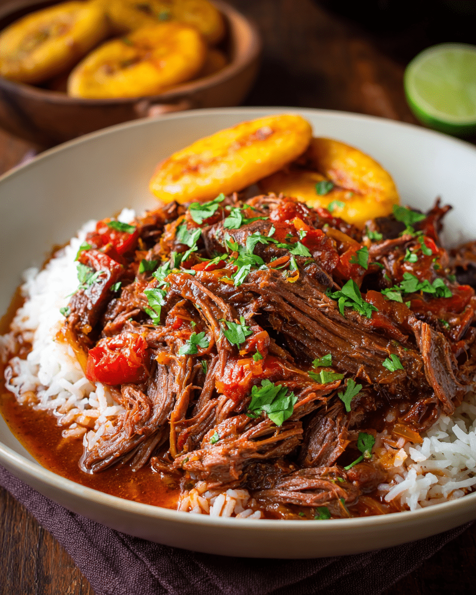 Cuban Ropa Vieja – Shredded, Saucy & Flavor-Loaded