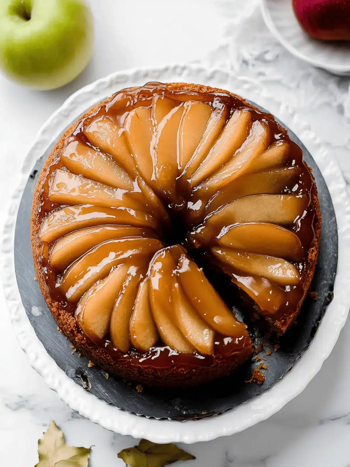 Caramel Apple Upside Down Cake: Fall's Sweetest Dessert Delight