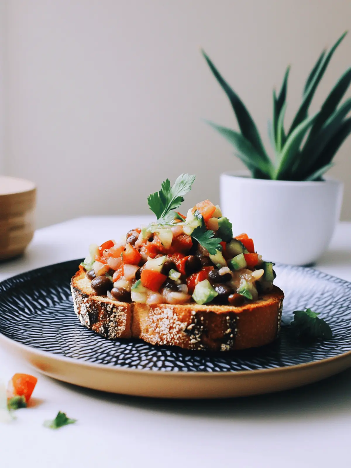 Molletes (Mexican Beans on Toast)