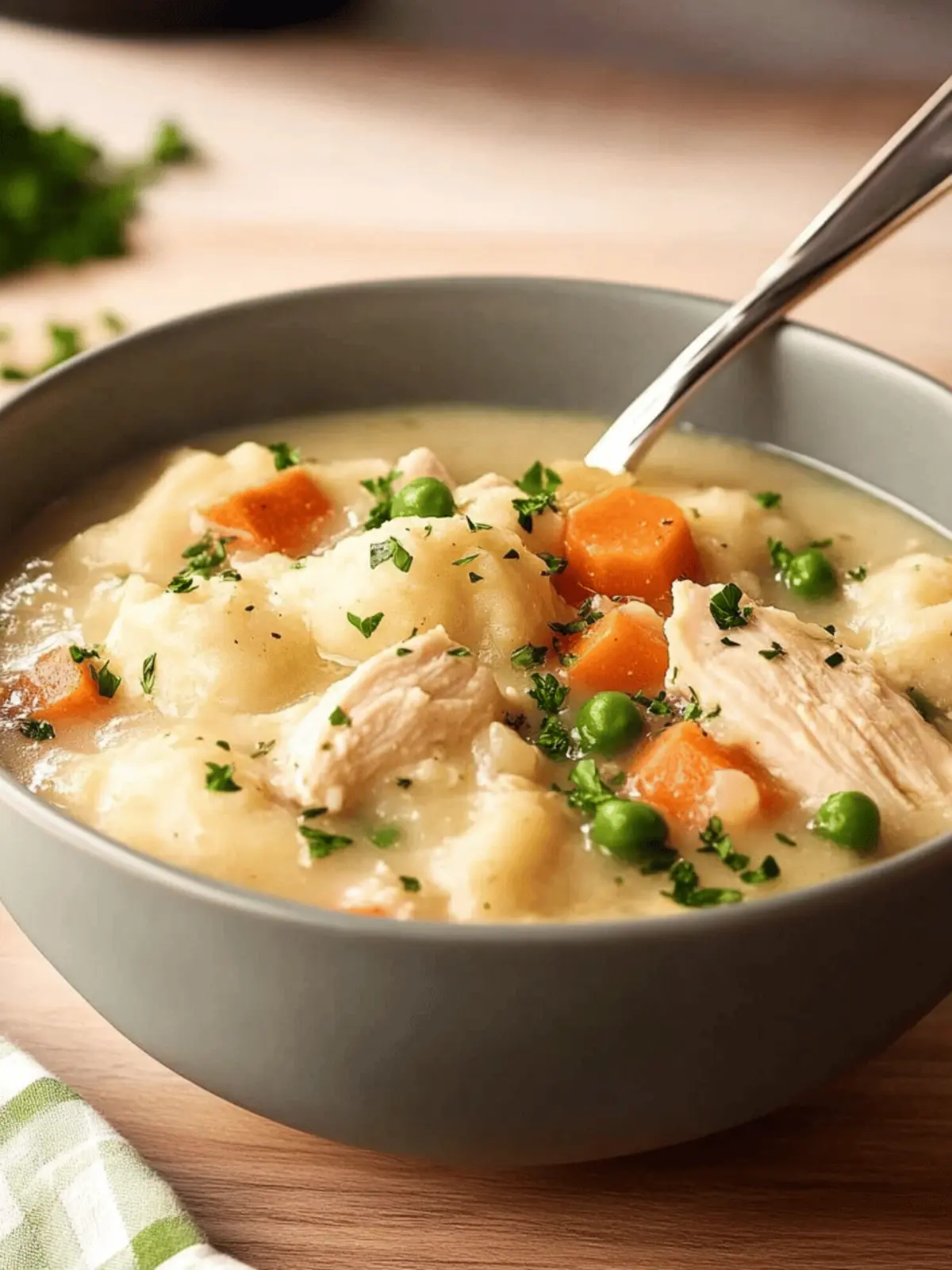 Slow Cooker Chicken and Dumplings
