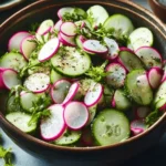 Cucumber Radish Slaw