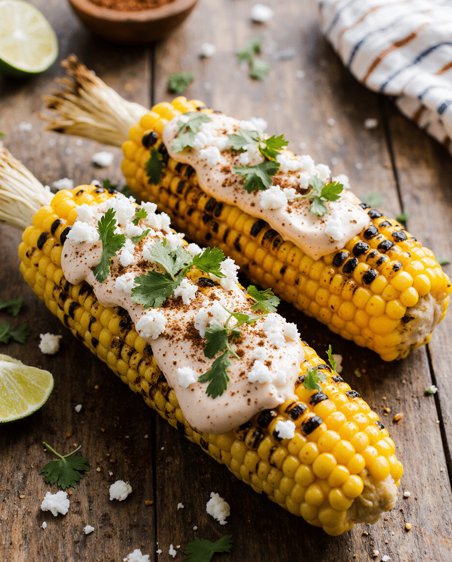 Labor Day Grilled Elotes – Mexican Street Corn Classic