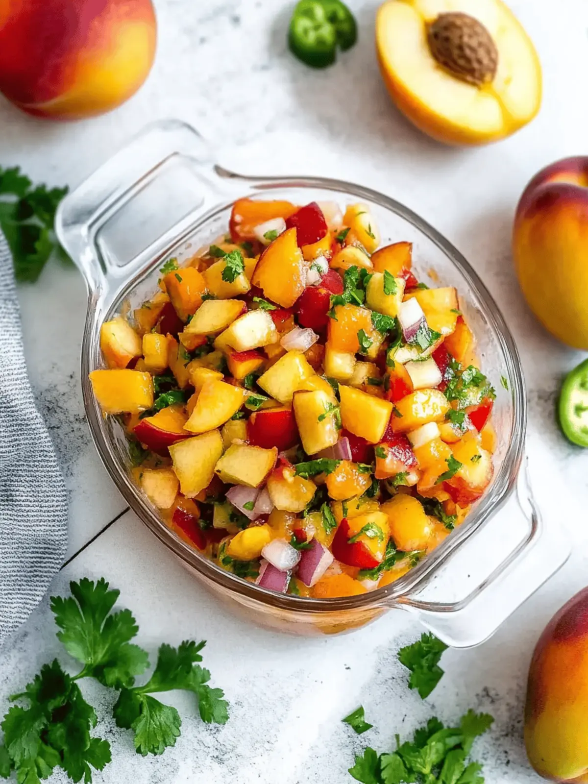 Fresh Peach Salsa Recipe That Brightens Up Your Summer Meals