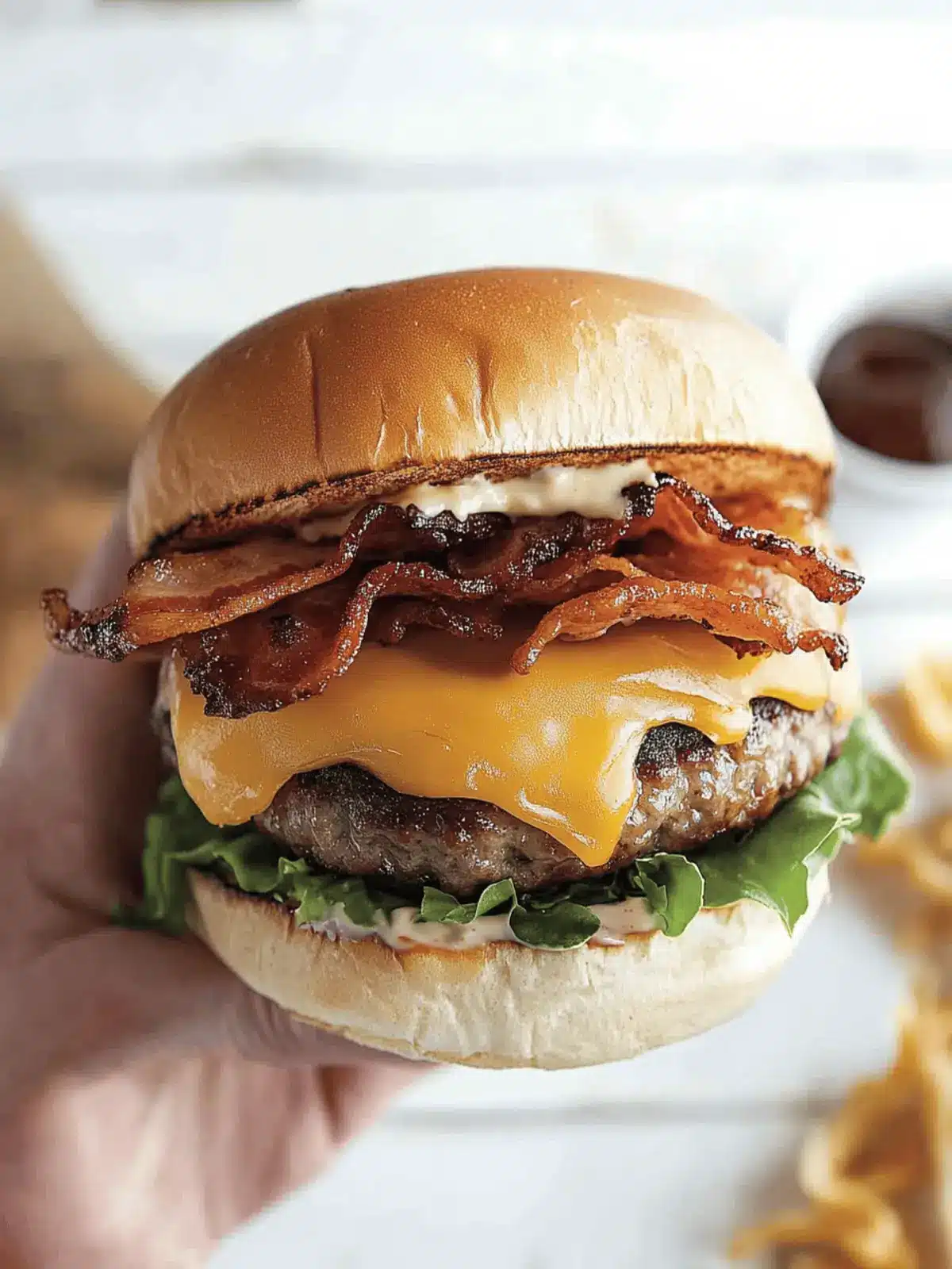 Bacon Cheddar Burger
