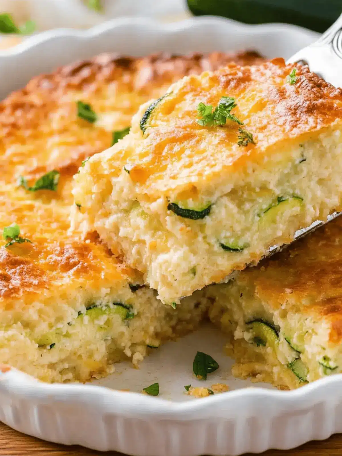Cheesy Zucchini Bake: A Comforting Family Favorite Dish