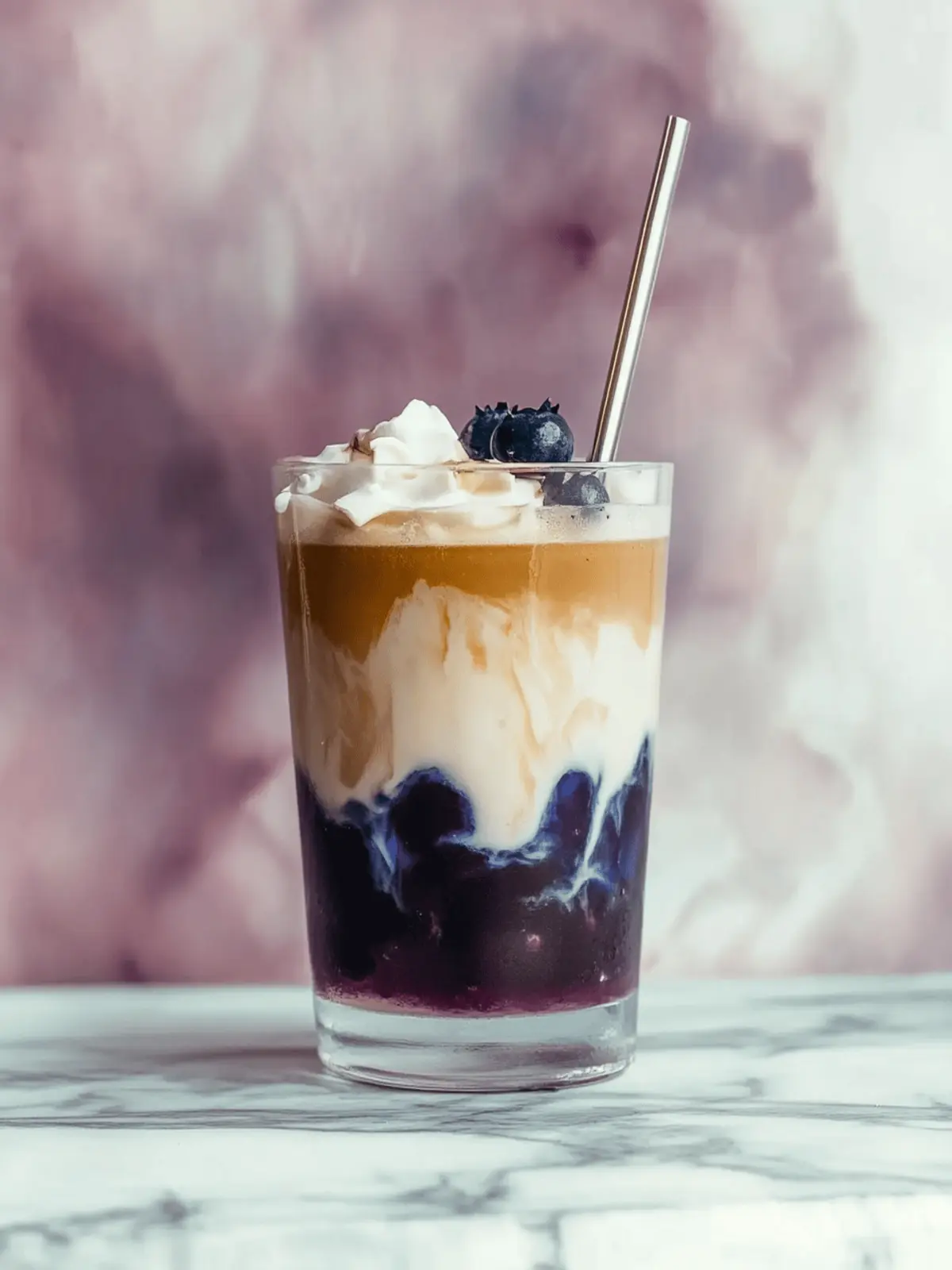 Delicious Blueberry Iced Latte: Your New Vegan Favorite
