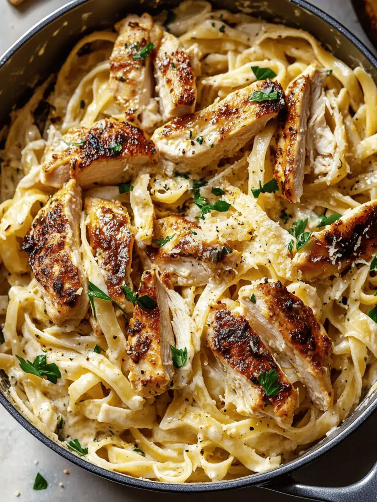 Creamy Lemon Chicken Pasta