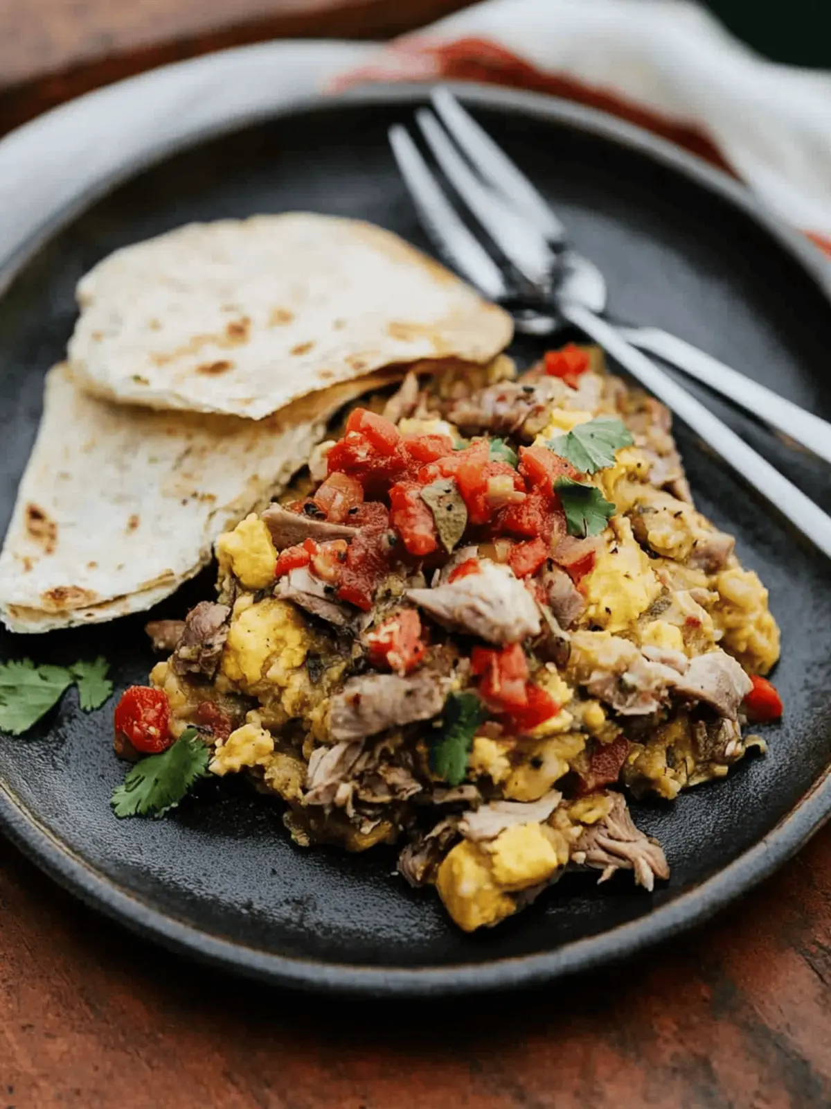 Machaca con Huevo: Quick & Flavorful Breakfast Delight 5 Machaca con Huevo (Machaca with Eggs)