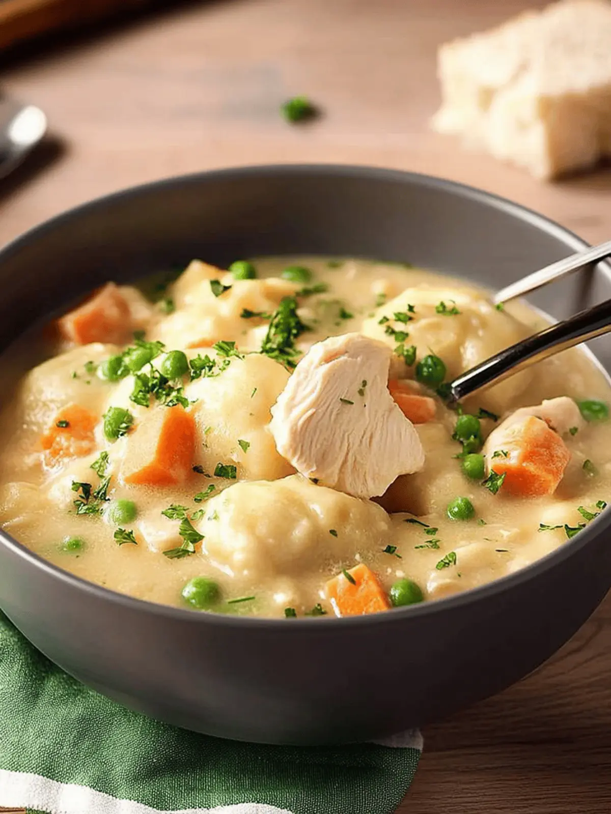 Slow Cooker Chicken and Dumplings