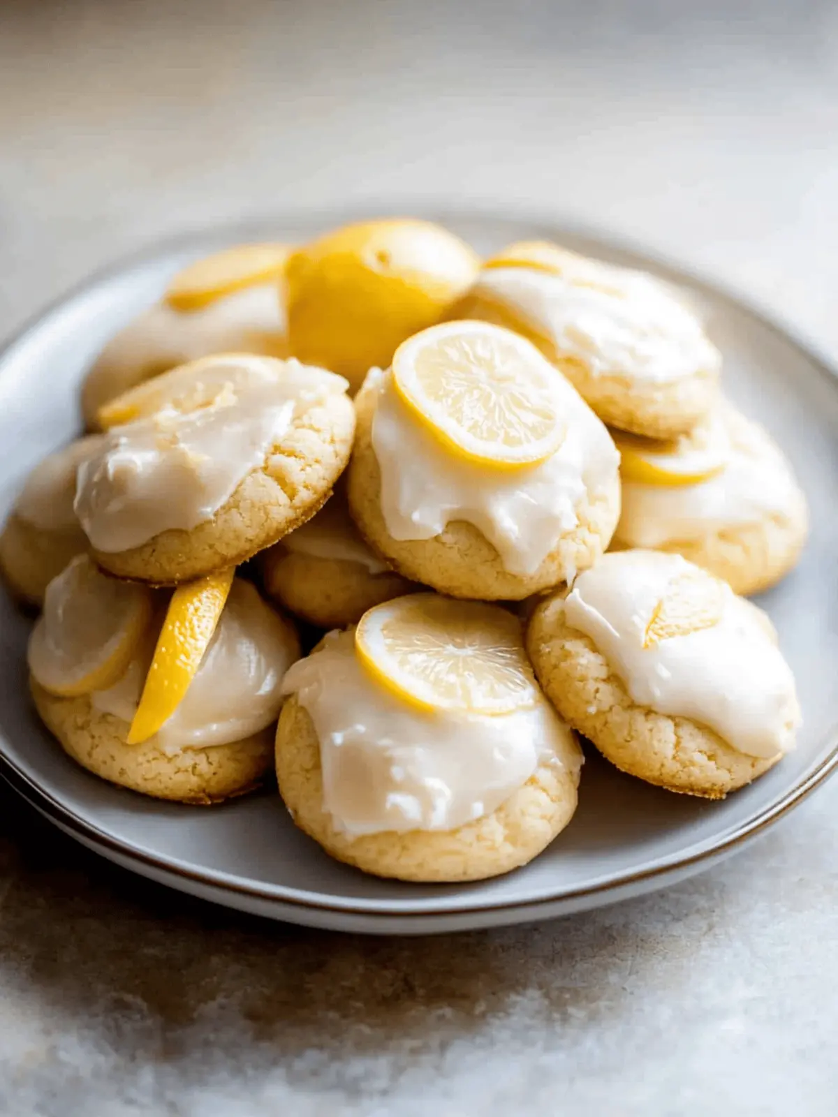 Lemon Ricotta Cookies