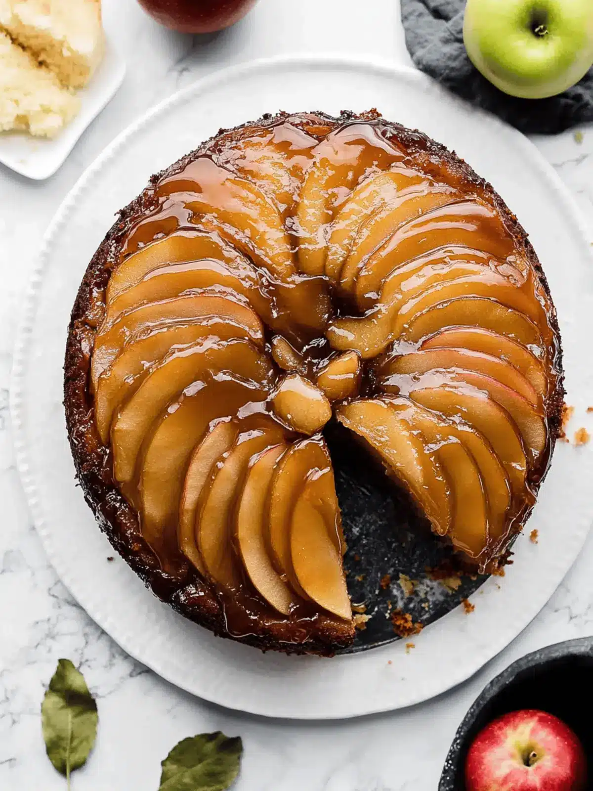Caramel Apple Upside Down Cake: Fall's Sweetest Dessert Delight