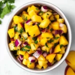 Peach Mango Salsa