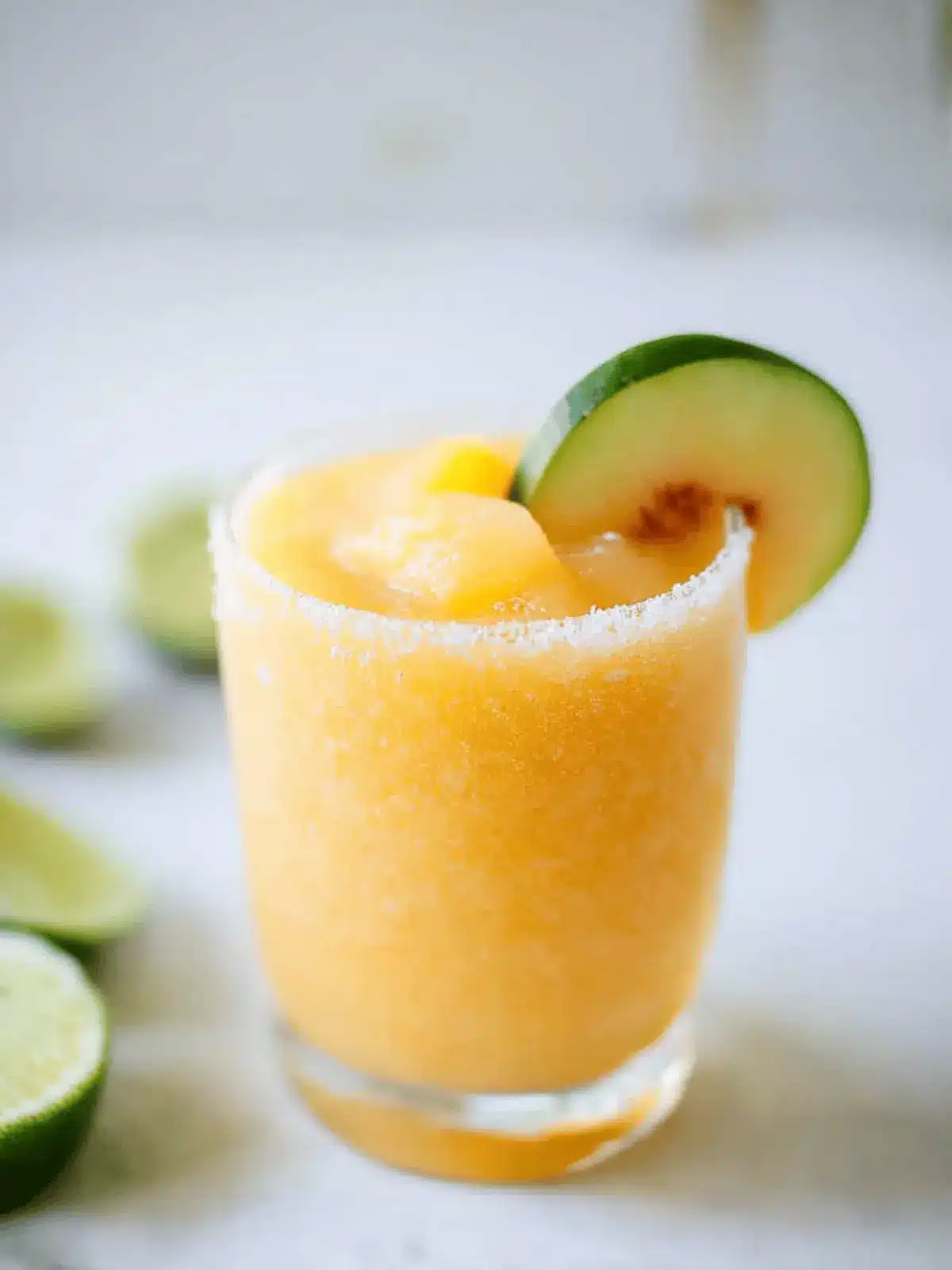 Frozen Peach Margarita