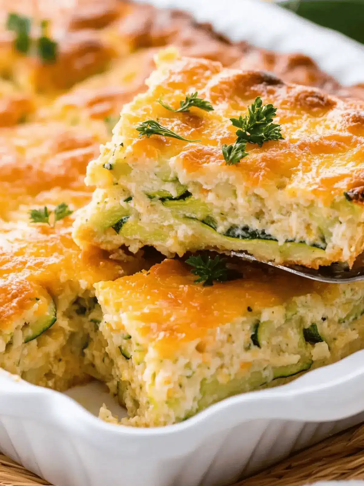 Cheesy Zucchini Bake