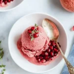 Pomegranate Sorbet