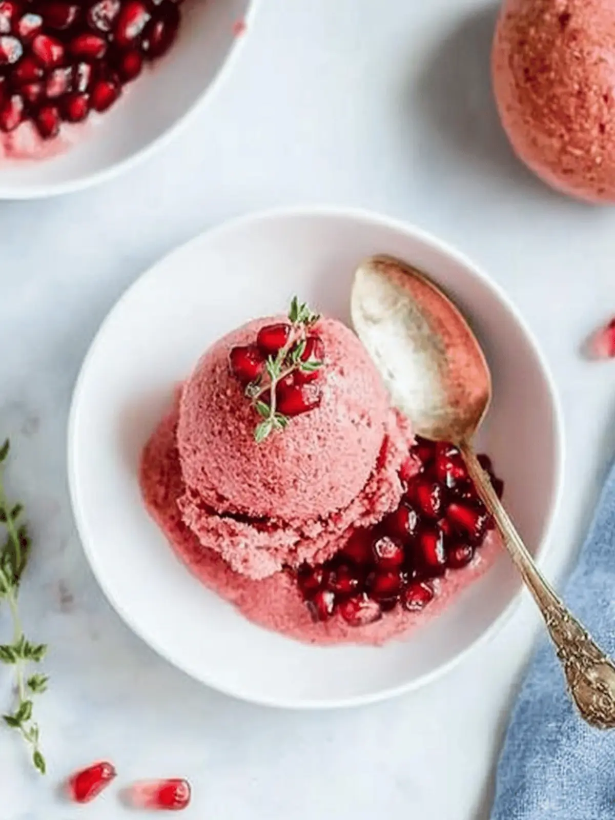 Pomegranate Sorbet