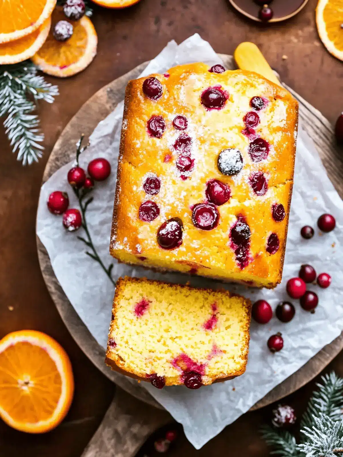 Cranberry Orange Bread