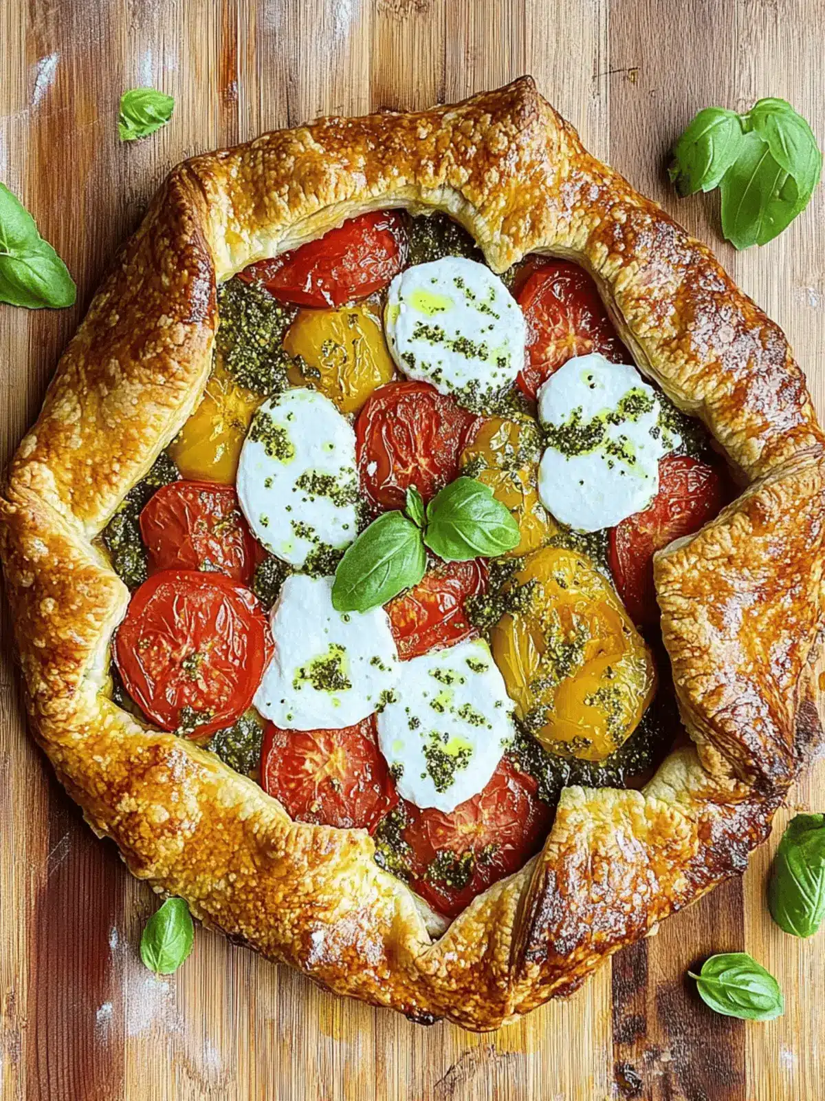 Heirloom Tomato Galette