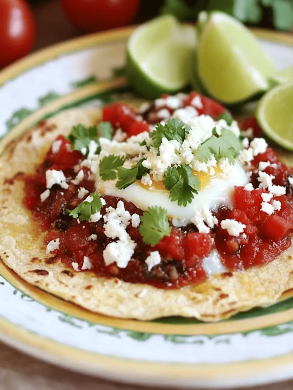 Huevos Rancheros {Mexican Style Eggs}